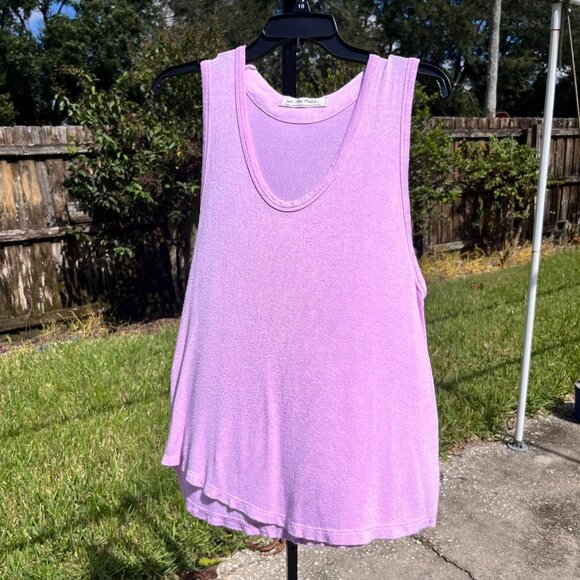 We The Free Plunge Tank Top in Orchid Size S - Picture 3 of 8
